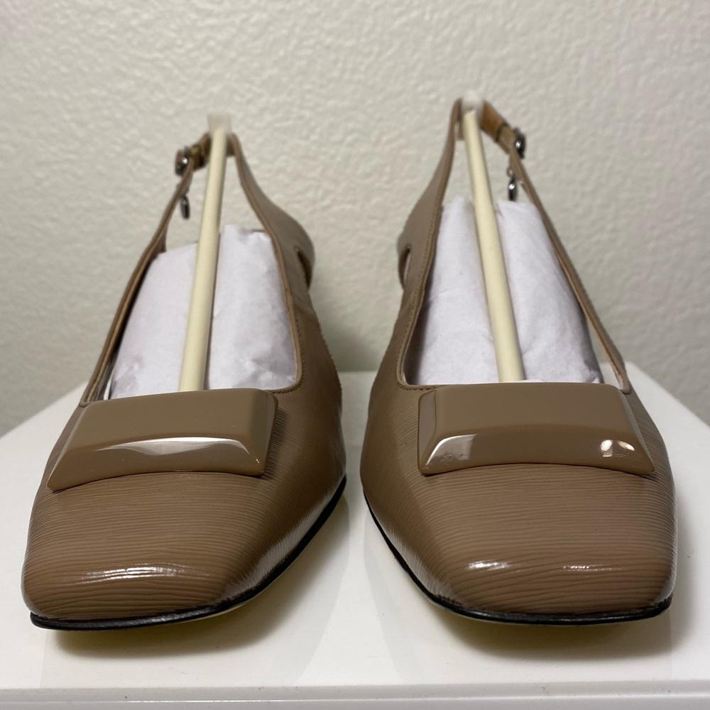 J.Renee Samina Mushroom Slingback Block Heels Size 7.5 NWT - Picture 3 of 15